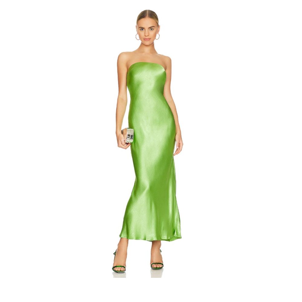 Bec & Bridge Moon Dance Strapless Midi Dress